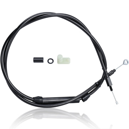 Extended Clutch Cable for 1986-Later Harley Sportster & 1987-2006 Harley Big Twin Models