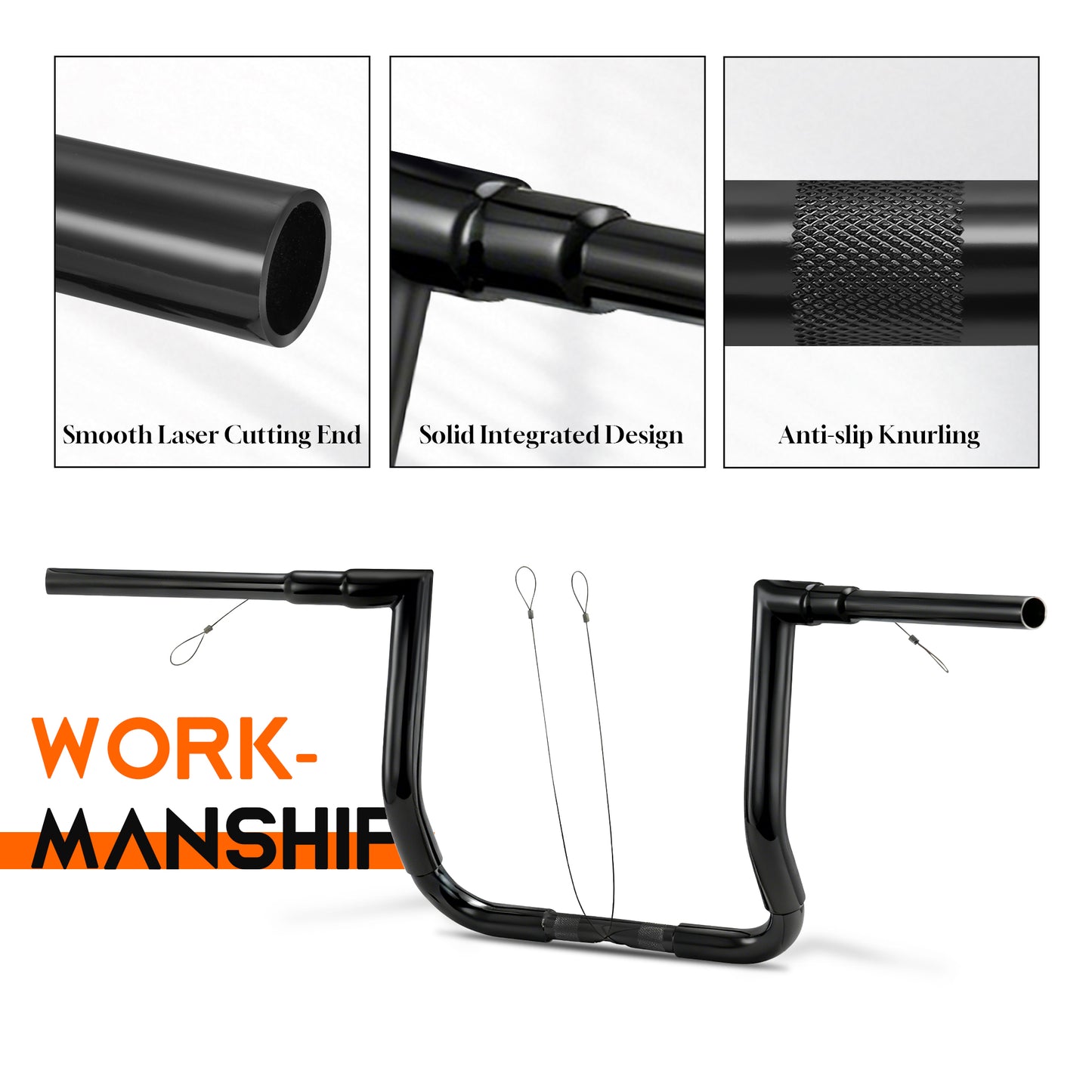 10"/12"/14" Handlebars for 2023-Later Harley Street Glide