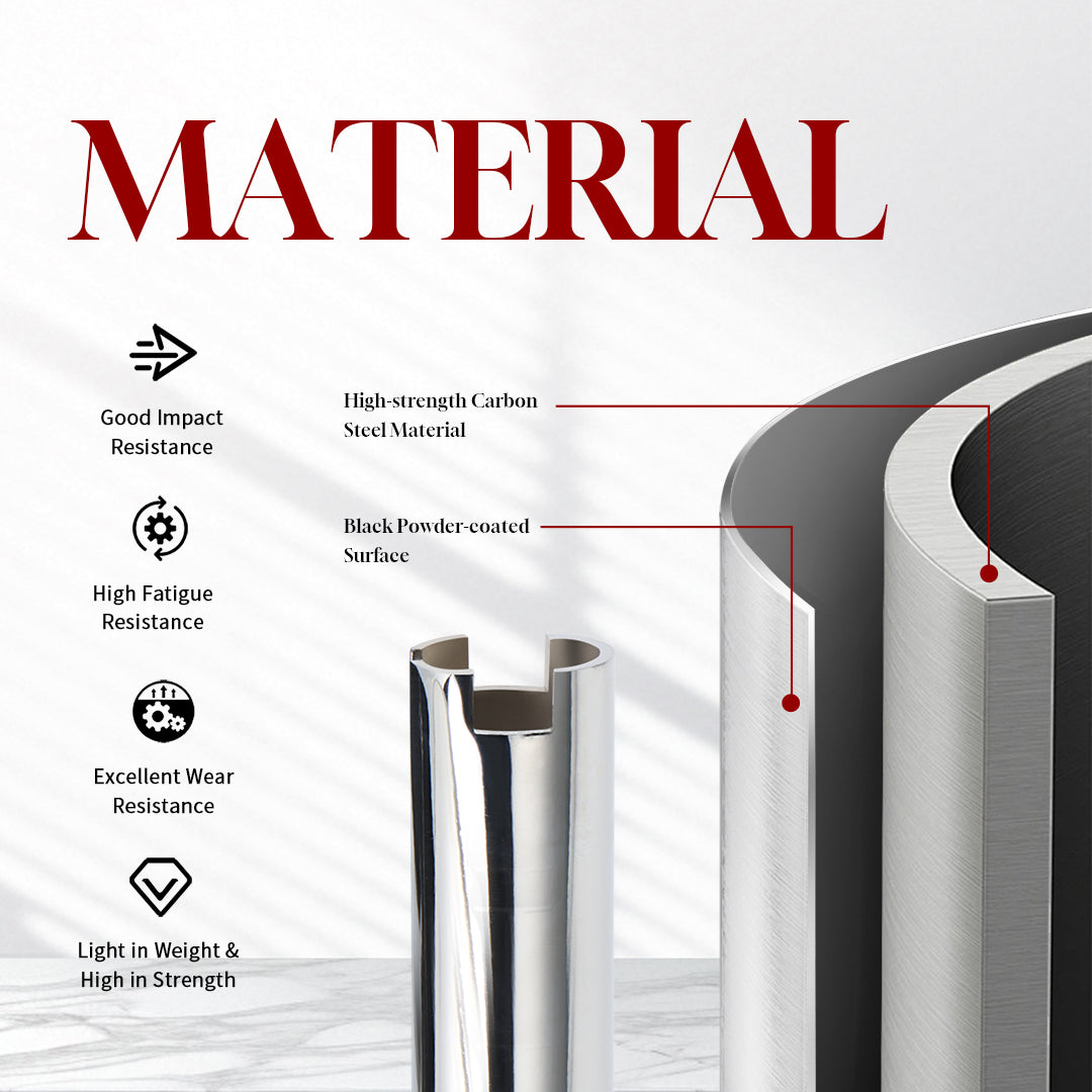 12"/14"/16" Prewired Meathook 1.25" Fat Handlebar for 1996-2006 Harley Touring