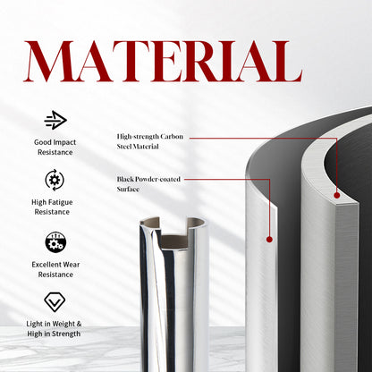 12"/14"/16" Prewired Meathook 1.25" Fat Handlebar for 1996-2006 Harley Touring