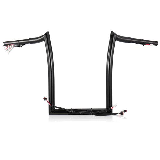12"/14"/16" Meathook 1.25" Prewired Handlebars for 2016-2023 Harley Touring Road Glide