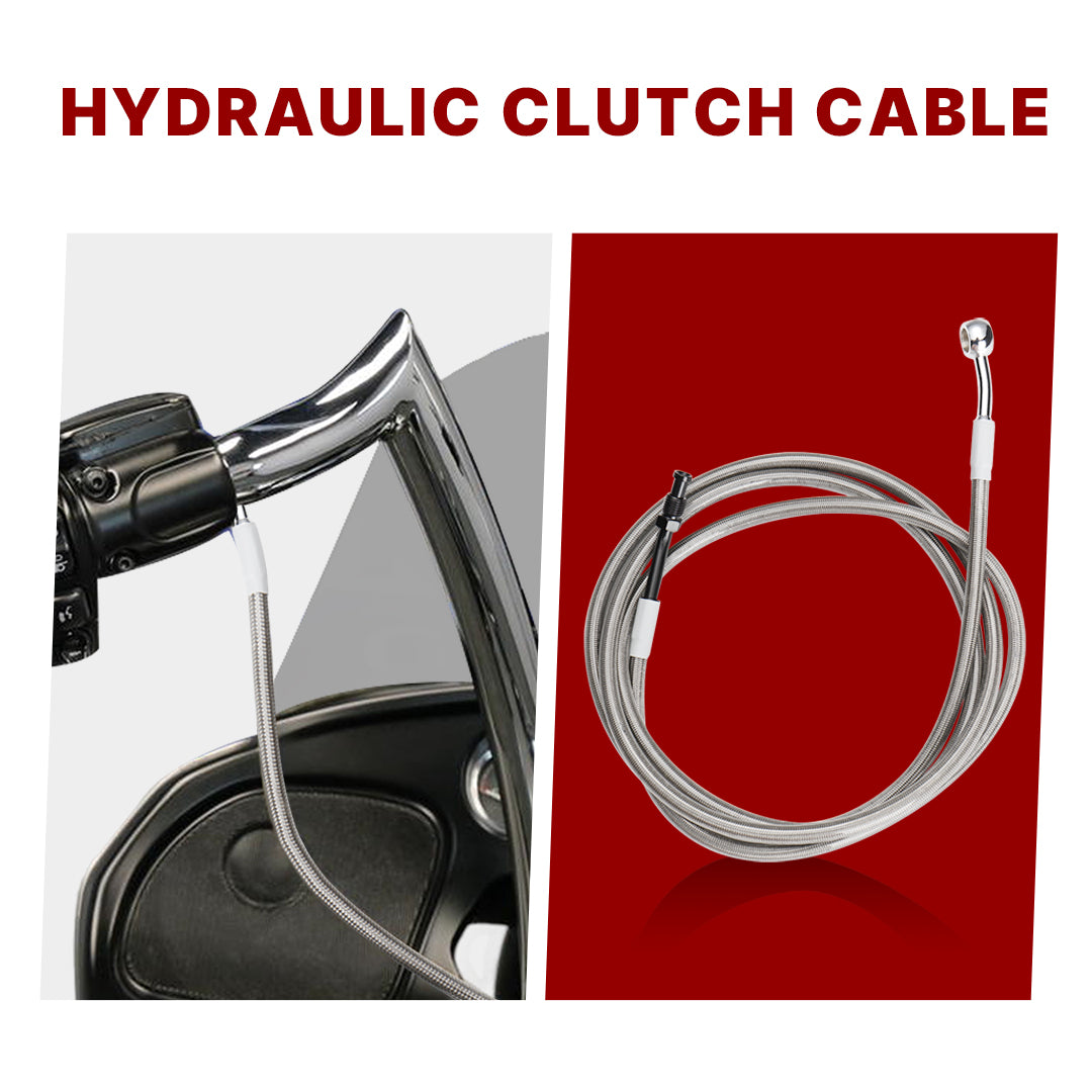 12"/14"/16" Extended Clutch Cable kits for 2014-2015 Harley Touring without ABS
