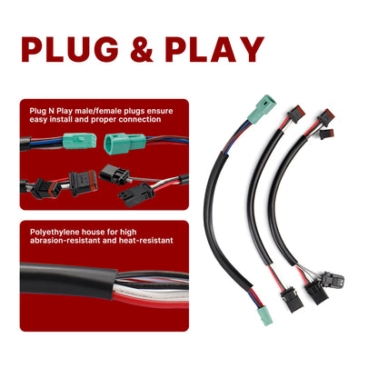 12"/14"/16" Extended Clutch Cable kits for 2014-2015 Harley Touring without ABS