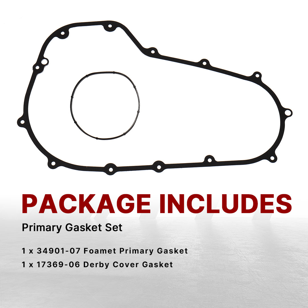 Primary Cover Gasket Seal Kit for 2007-2016 Harley Twin Cam Touring