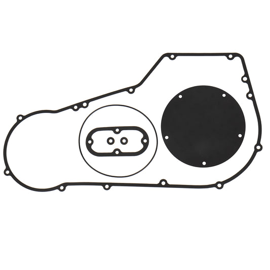 Primary Gasket Kit Clutch Cover Seal for Harley 1994-2005 Dyna & 1994-2006 Softail