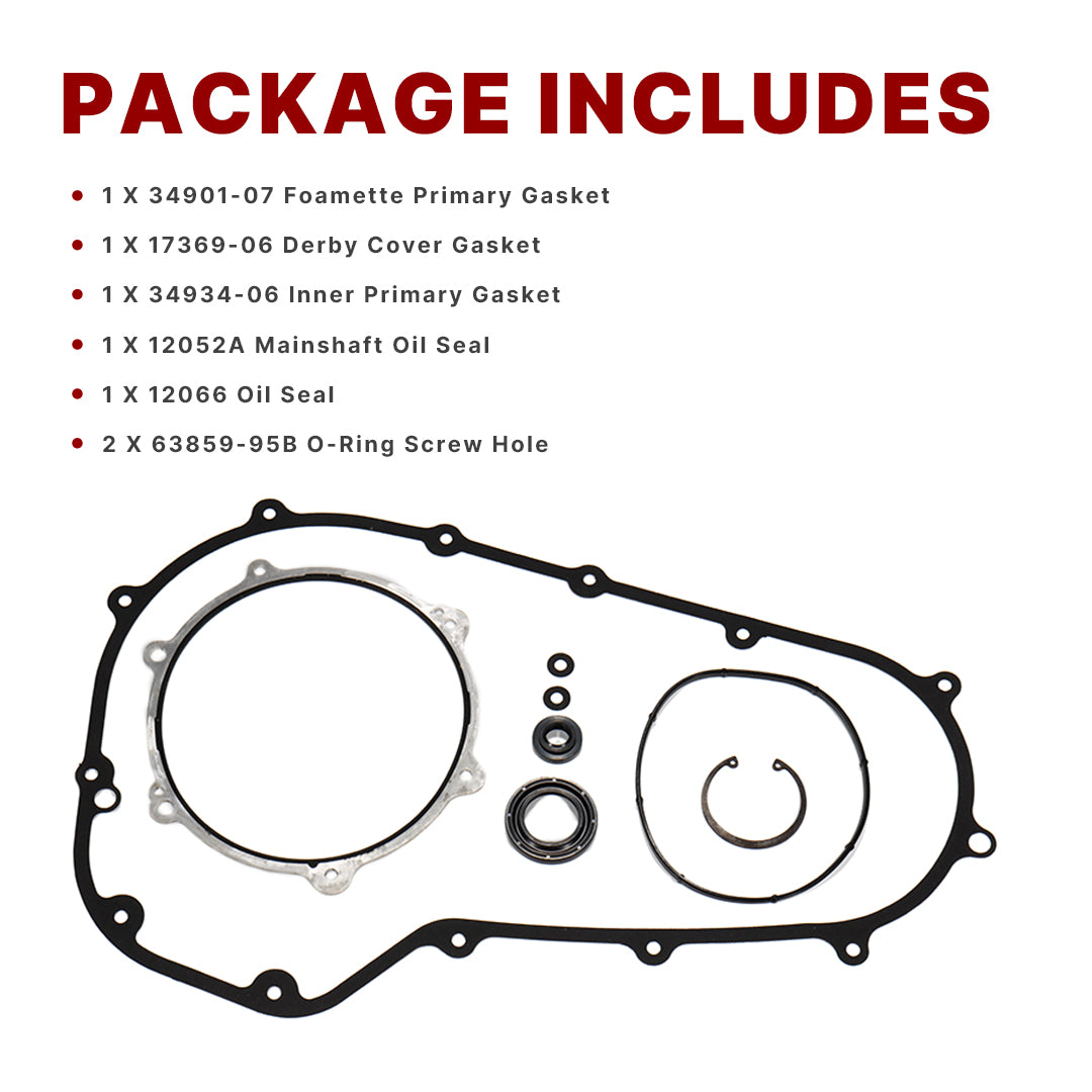 Primary Cover Gasket Kits for 2007-2016 Harley Touring