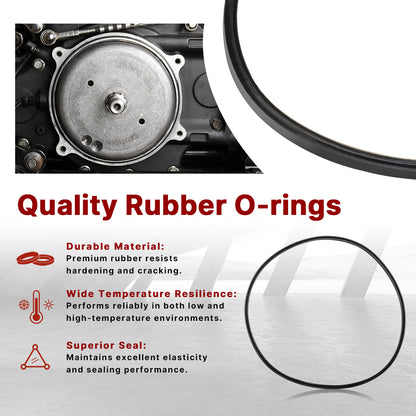 Primary Cover Gasket & Inner Primary Bearing Replacement Seal Kit for Harley 1994-2006 Softail & 1994-2005 Dyna
