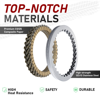 Clutch Plates kits for 1999-2017 Harley Softail/Dyna/Touring