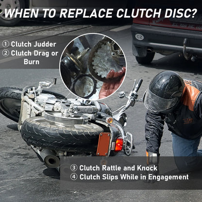 Clutch Plates kits for 1999-2017 Harley Softail/Dyna/Touring
