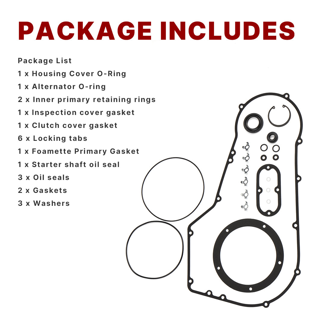 Primary Cover Gasket Kit for 1994-2006 Harley Softail/Dyna