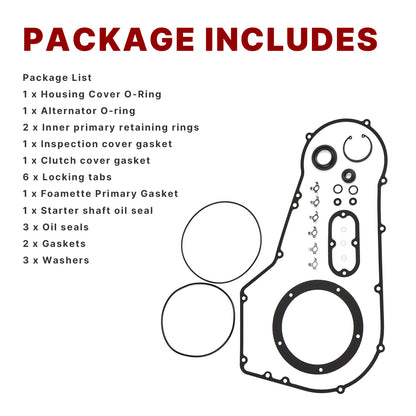 Primary Cover Gasket Kit for 1994-2006 Harley Softail/Dyna
