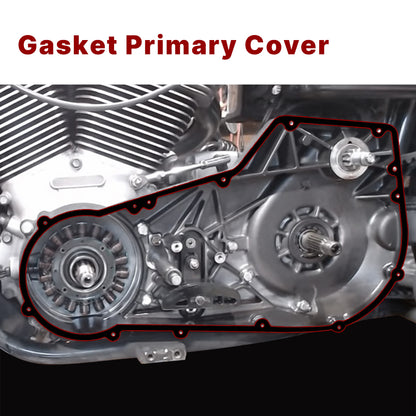 Primary Cover Gasket Kit for 1994-2006 Harley Softail/Dyna