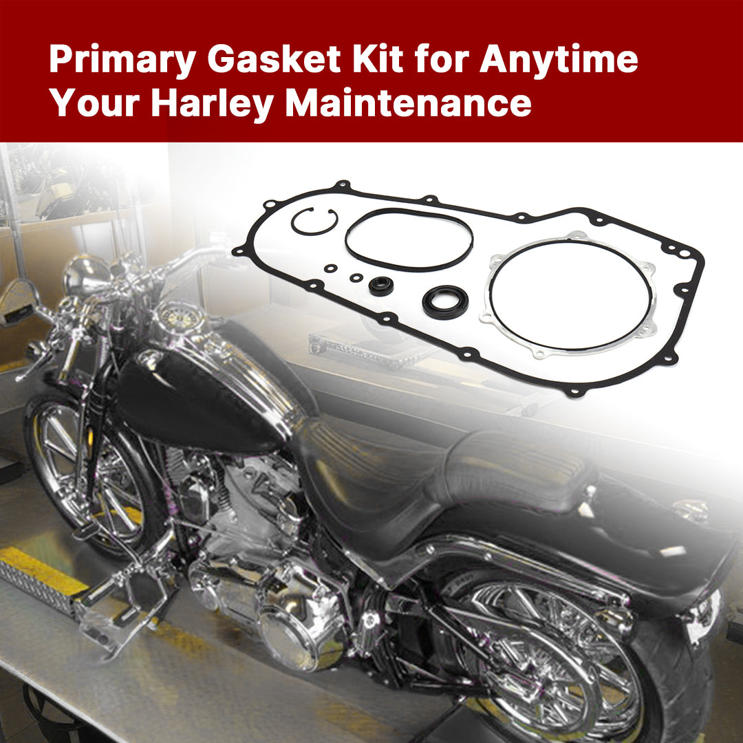 Primary Cover Gasket Kits for 2006-2017 Harley Softail/Dyna