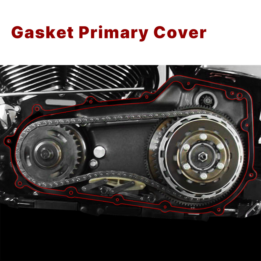 Primary Cover Gasket Kits for 2006-2017 Harley Softail/Dyna