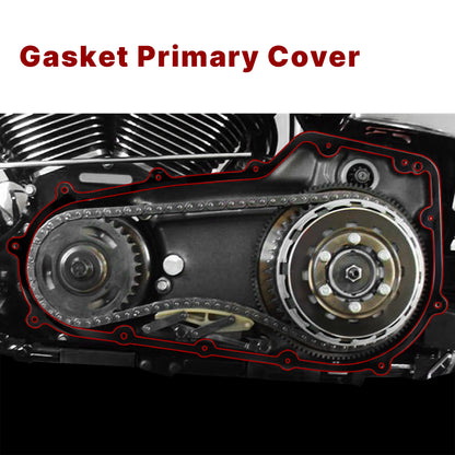 Primary Cover Gasket Kits for 2006-2017 Harley Softail/Dyna