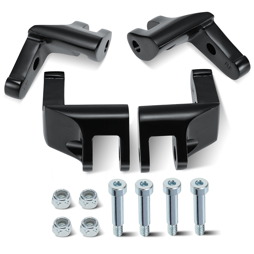 Driver Floorboard Relocation Brackets for 2014-2023 Harley Touring