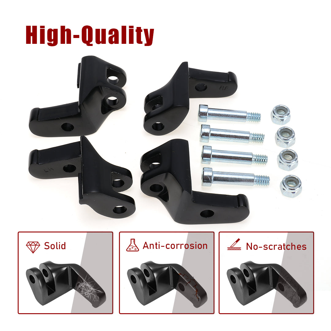 Driver Floorboard Relocation Brackets for 2014-2023 Harley Touring