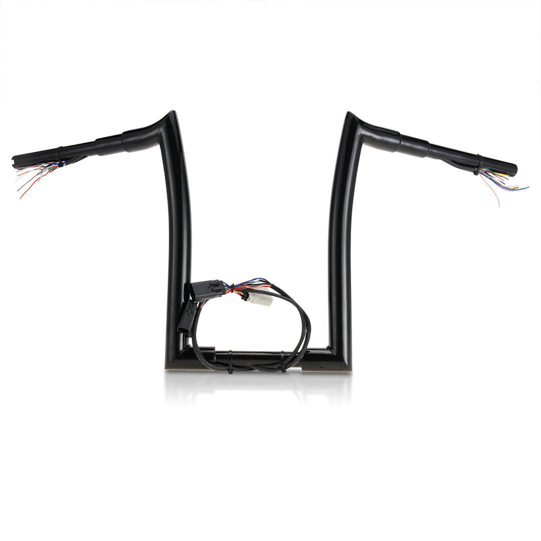 12"/14"/16" Meathook Prewired Handlebars for 2008-2013 Harley Road Glide