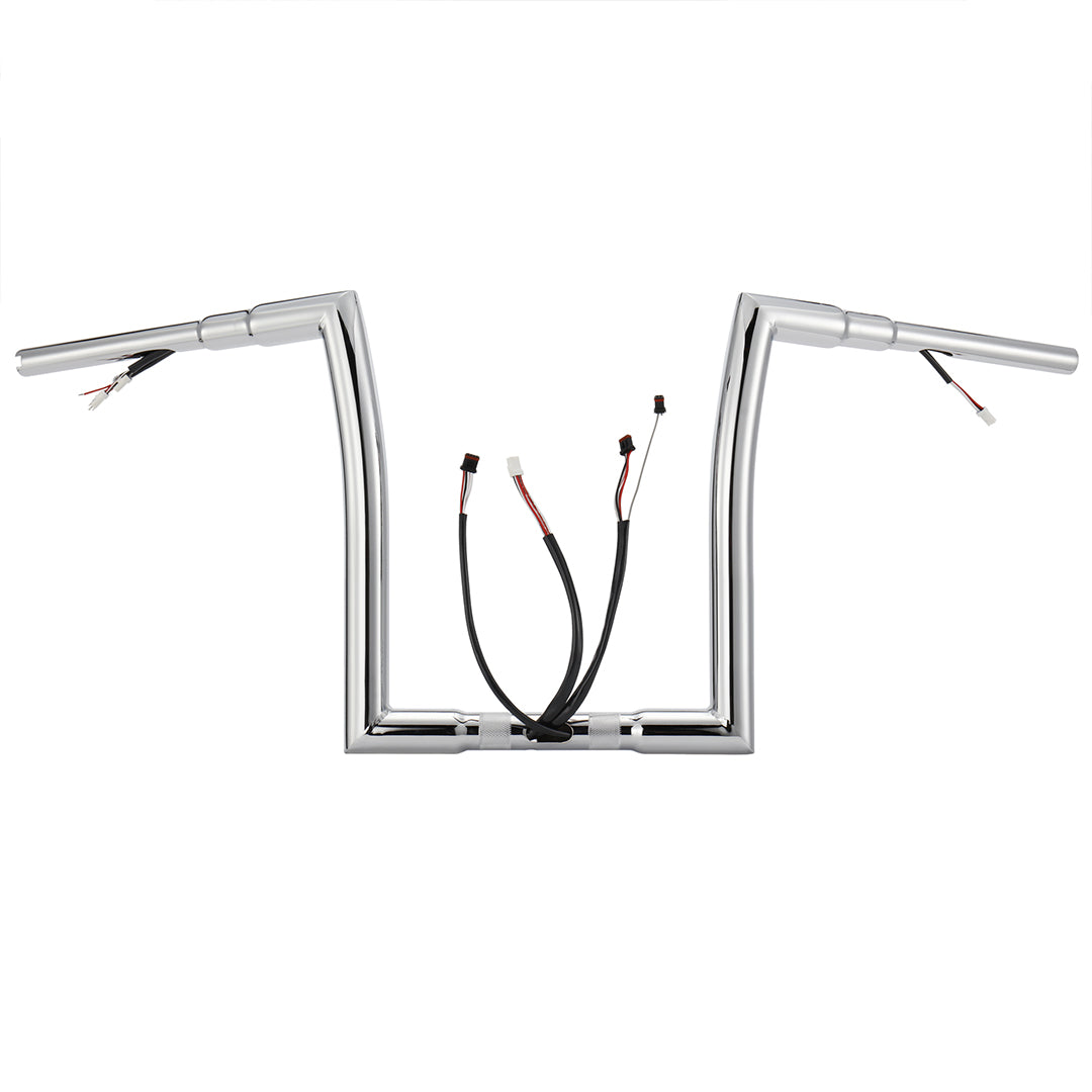 12"/14"/16" Prewired 1.5" Handlebars for 2016-2023 Harley Rode Glide
