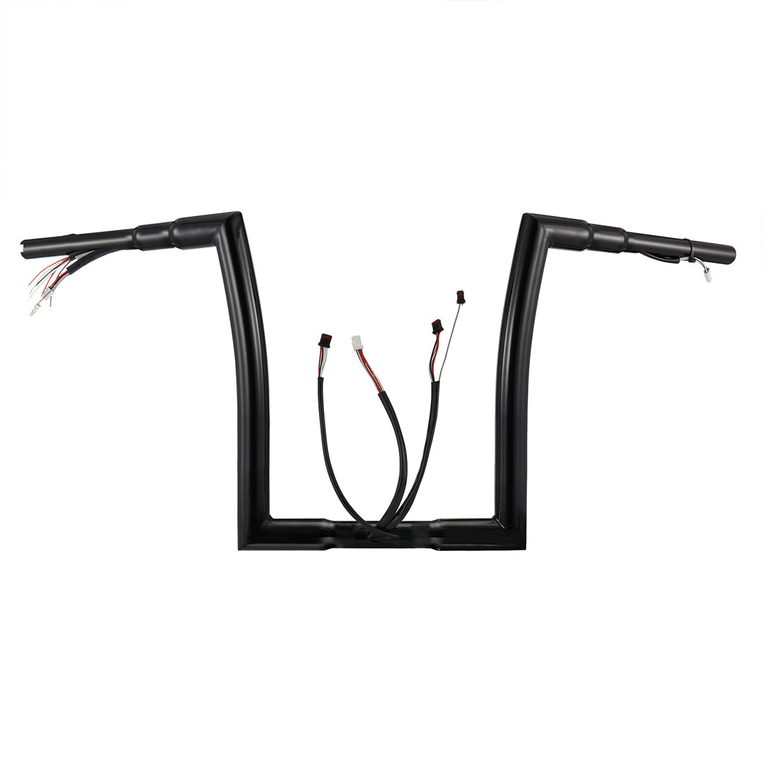 12"/14"/16" Prewired 1.5" Handlebars for 2016-2023 Harley Rode Glide