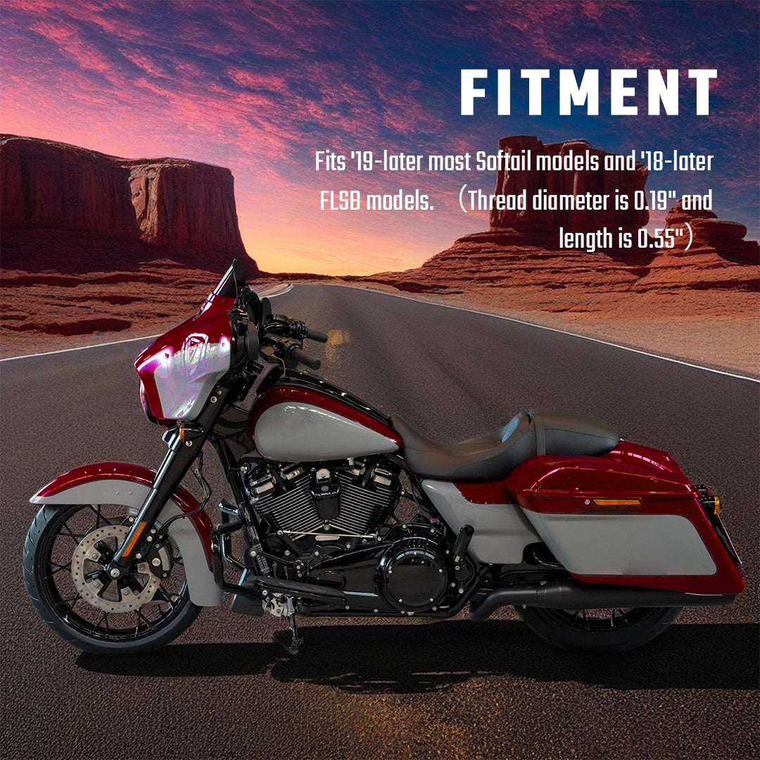 Derby Cover Hardware Bolt Kit for 2018-Later Harley Softail