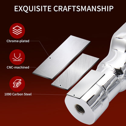 8 Inch Handlebar Riser 1-1/4 Murdock Pullback Risers for Harley