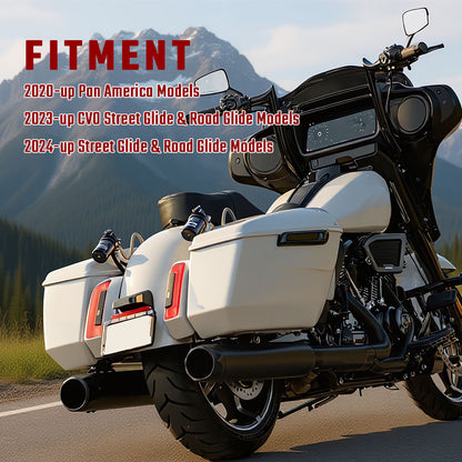6/8/10/12/14/16 inch Handlebar Switch & Throttle-by-Wire Harness Extension Kit for 2020-Later Harley Touring