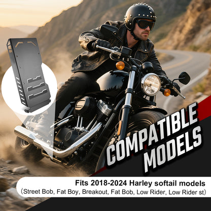 Engine Skid Plate for 2018-2024 Harley Softail