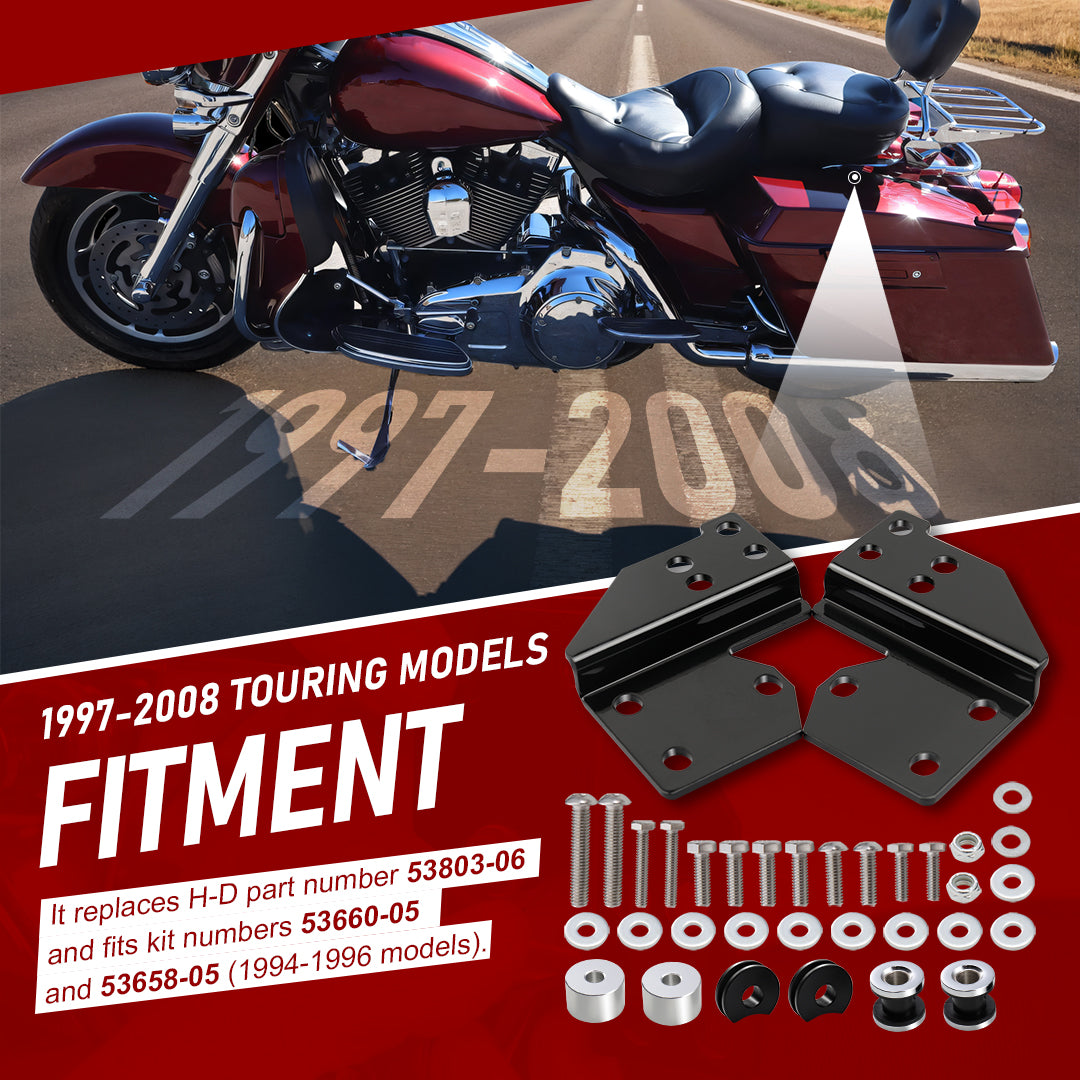 Front Docking Hardware Kit for 1997-2008 Harley Touring