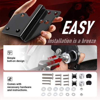 Front Docking Hardware Kit for 1997-2008 Harley Touring