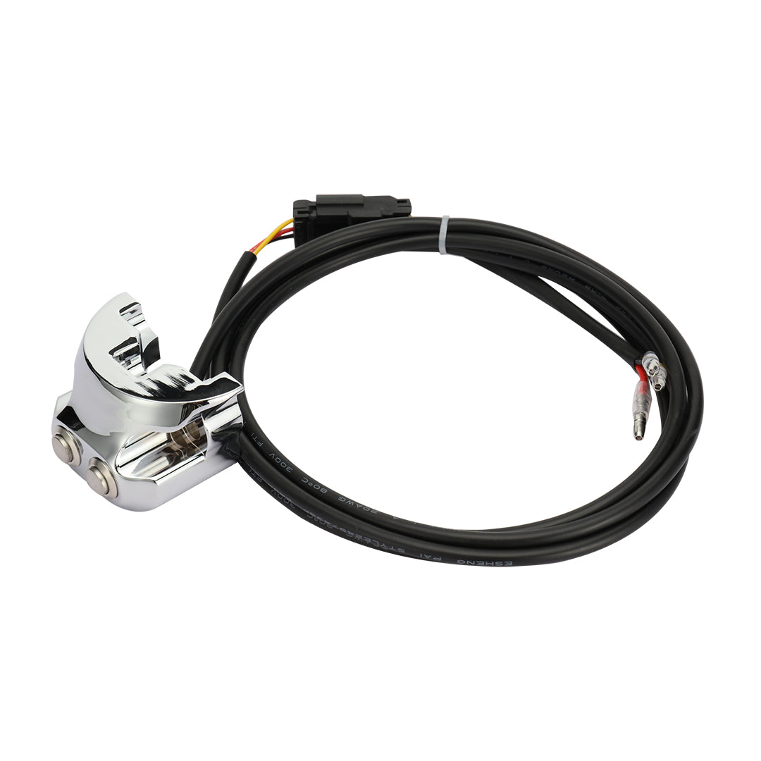 1" Handlebar Switch Motorcycle Air Ride Suspension Control Kit for Harley Dyna/V-Rod/Touring/Sportster with AERO, AERO-A