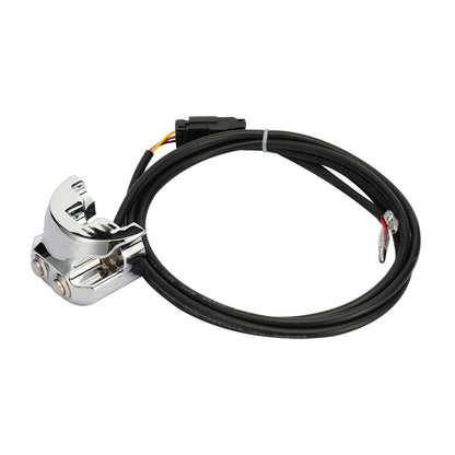 1" Handlebar Switch Motorcycle Air Ride Suspension Control Kit for Harley Dyna/V-Rod/Touring/Sportster with AERO, AERO-A