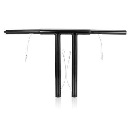 10/12/14/16 inch Narrow T Bars handlebars for 1996-2017 Harley Sportster/Dyna/Softail