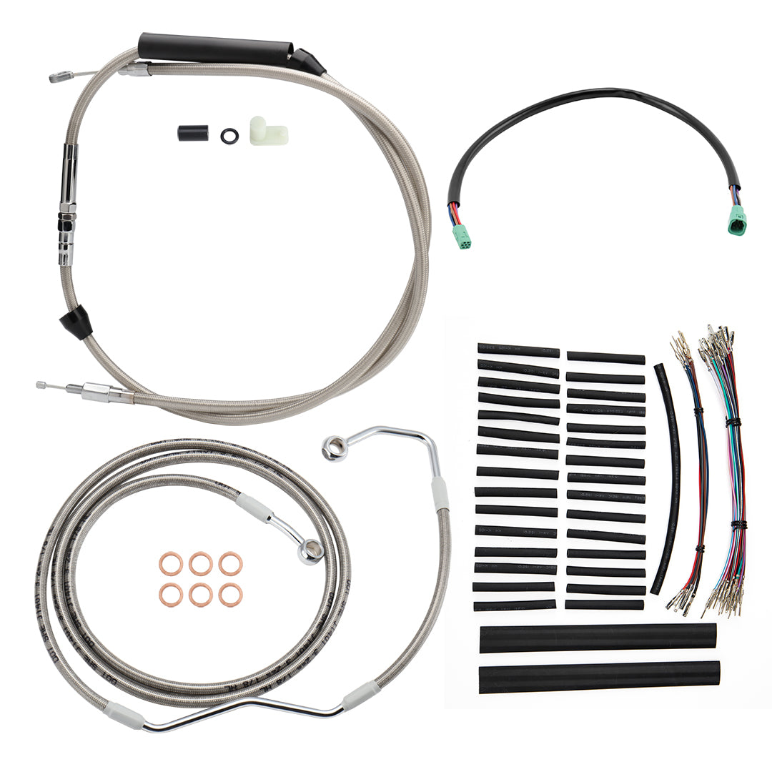 12"/14"/16" Cables Kits for 2008-2013 Harley Touring