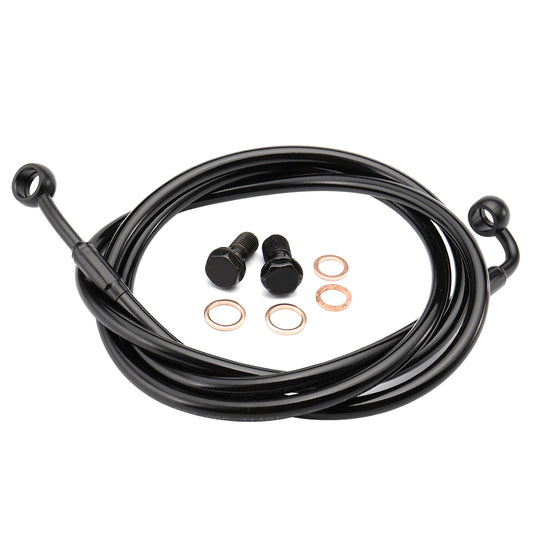 12"/14"/16" Ape Hanger Front Extended Brake Line for 1997-2013 Harley Touring without ABS