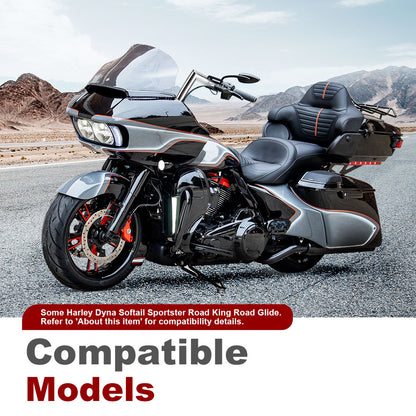 12"/14"/16"/18" Handlebars for 1996-2017 Harley Touring/Dyna/Softail