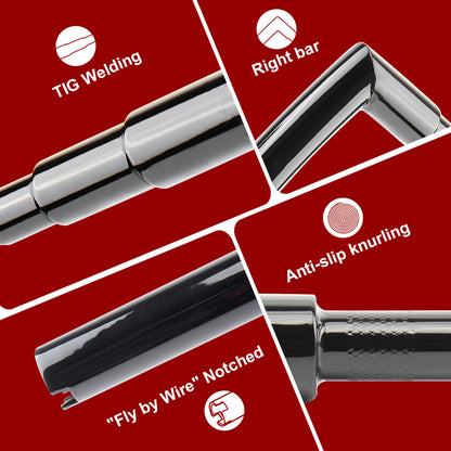 12"/14"/16"/18" Handlebars for 1996-2017 Harley Touring/Dyna/Softail