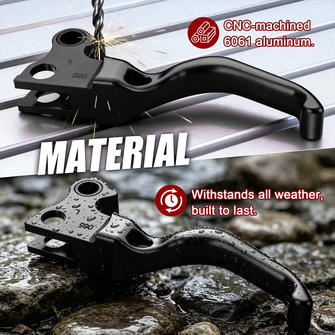 Universal Shorty Hand Control Lever Kit for Harley P/N 44994-07 CNC 6061 Aluminum