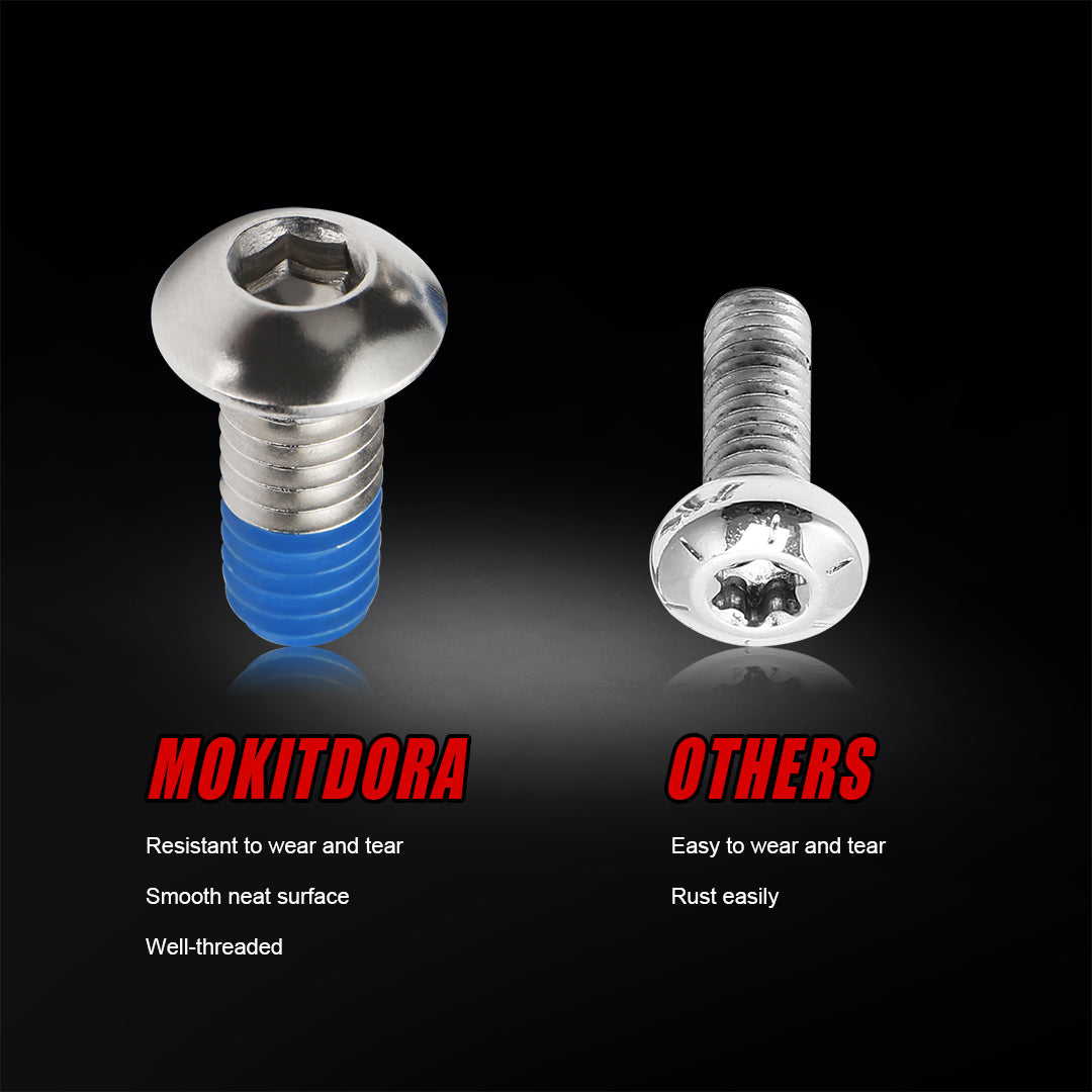 Brake Disc Rotor Hardware Bolts and Nuts for 1984-2017 Harley