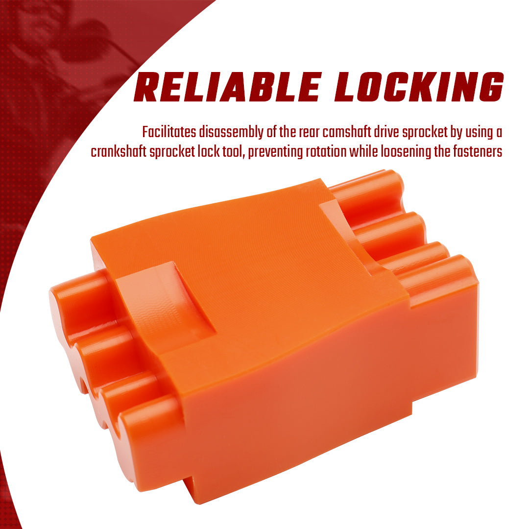 Cam Crankshaft Locking Tool for Harley Twin Cam & Milwaukee-Eight 1999-2016 Dyna Softail Touring