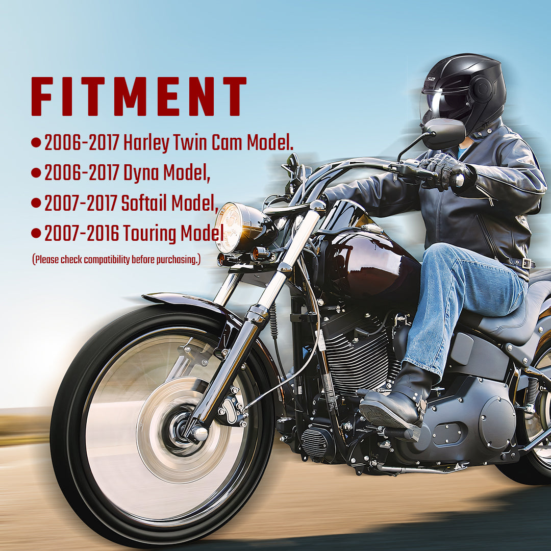 Chain Drive Twin Cam Gasket Bearings kits for Harley Dyna Softail Touring 2006-2017