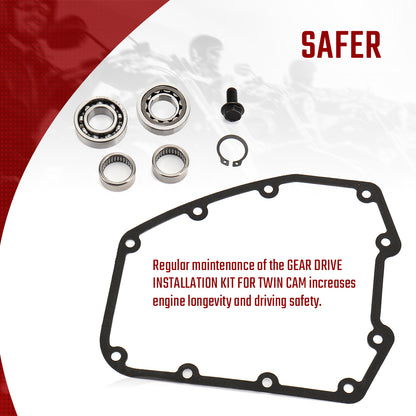 Chain Drive Twin Camshaft Installation Kit for Harley Dyna Softail Touring 1999-2006