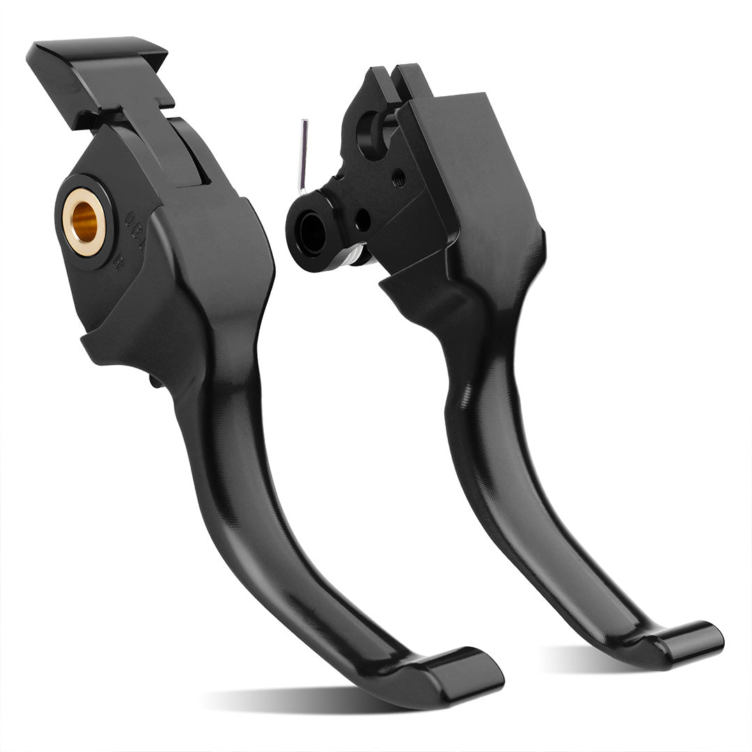 CNC 6061 Aluminum Shorty Hands Levers Kit for 23.5-Later Touring