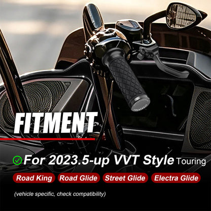 CNC 6061 Aluminum Shorty Hands Levers Kit for 23.5-Later Touring