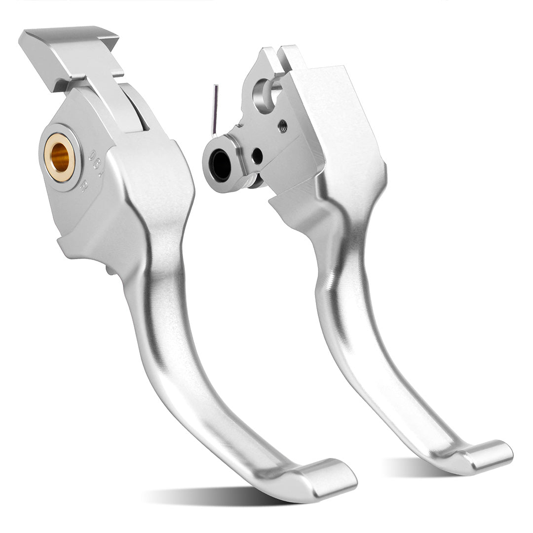 CNC 6061 Aluminum Shorty Hands Levers Kit for 23.5-Later Touring