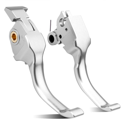 CNC 6061 Aluminum Shorty Hands Levers Kit for 23.5-Later Touring