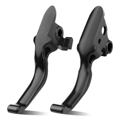 CNC 6061 Aluminum Softail Shorty Hands 3-Finger Levers Kit for Harley 2015-2024 Softail