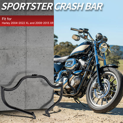 Crash Bar Highway Meathook Engine Guard for Harley Sportster 2004-2022 XL and 2008-2013 XR Models