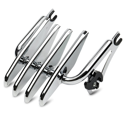 Detachable Stealth Luggage Rack Fender Shelf for Harley Touring 2009-Later