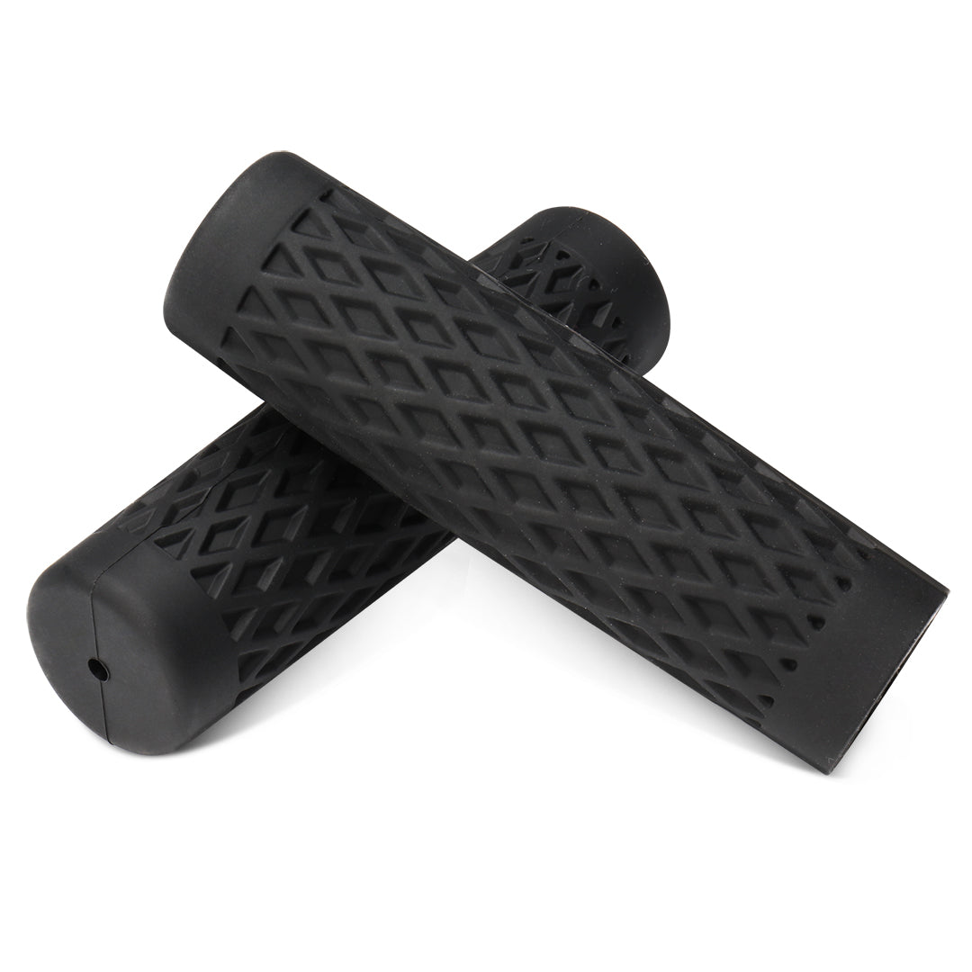 Diamond Pattern Silicone Hand Grips Covers for Harley Models